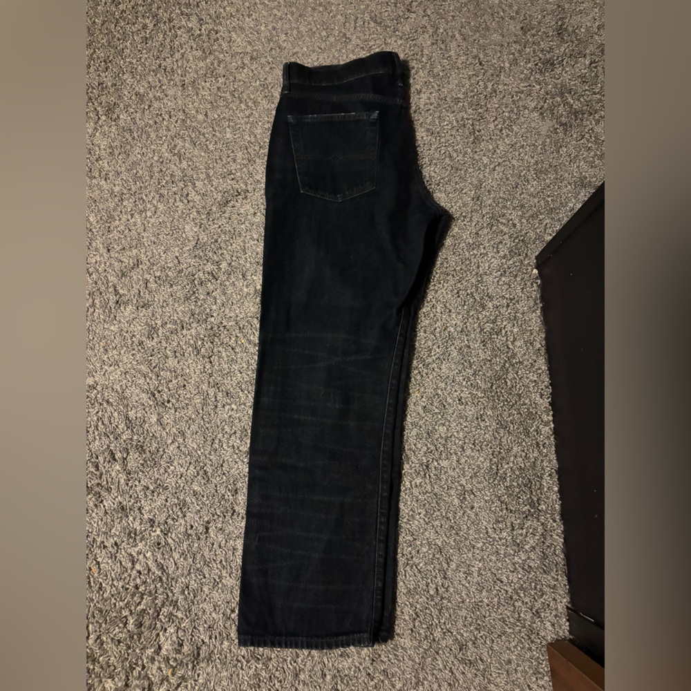 Men's Black selvedge denim